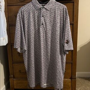 Men's FootJoy Flowered Golf Shirt